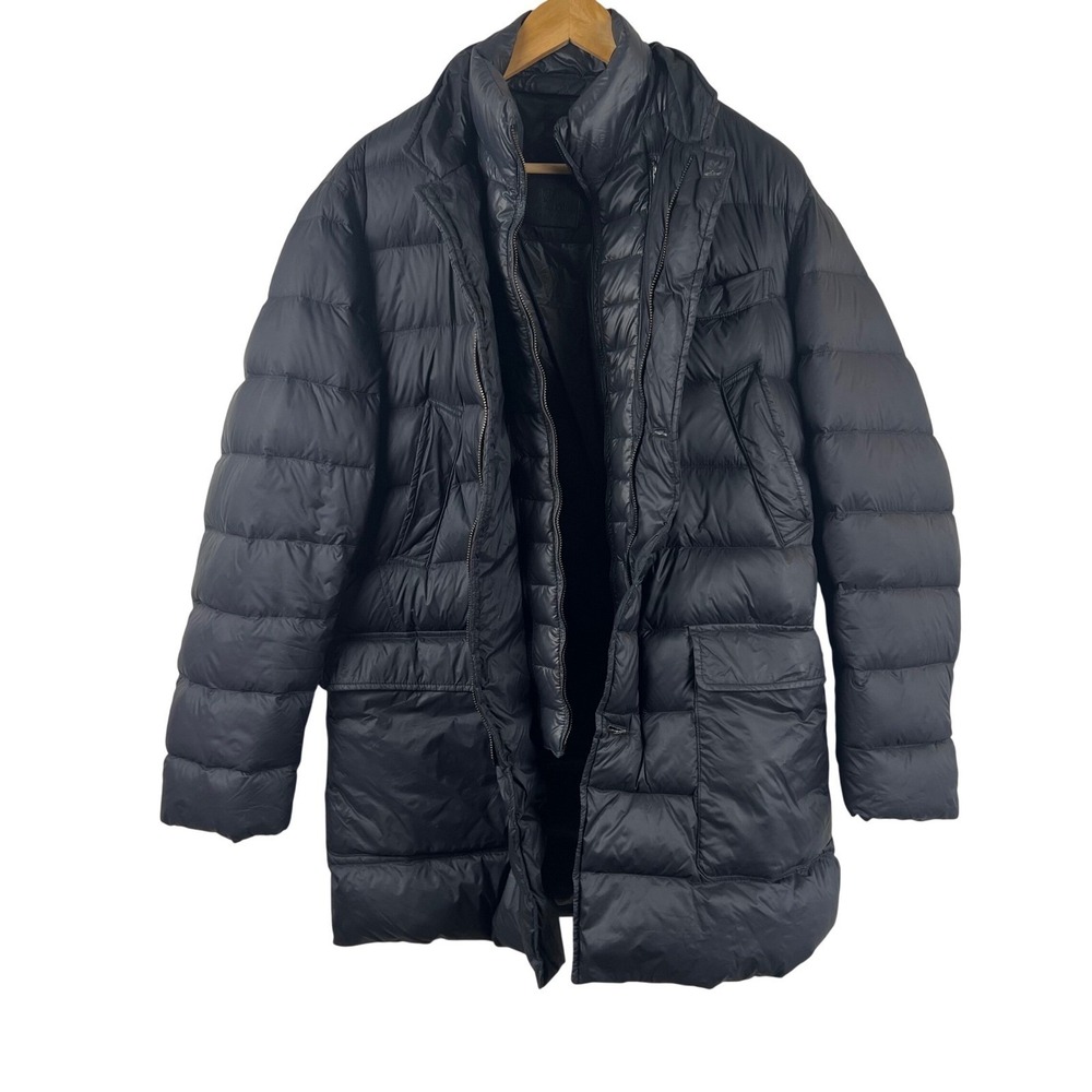 Massimo Dutti Black Puffer Jacket - Picture 7 of 16